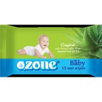 Салфетки влажные детские, Ozone (Озон) №15 с экстрактом алоэ вера